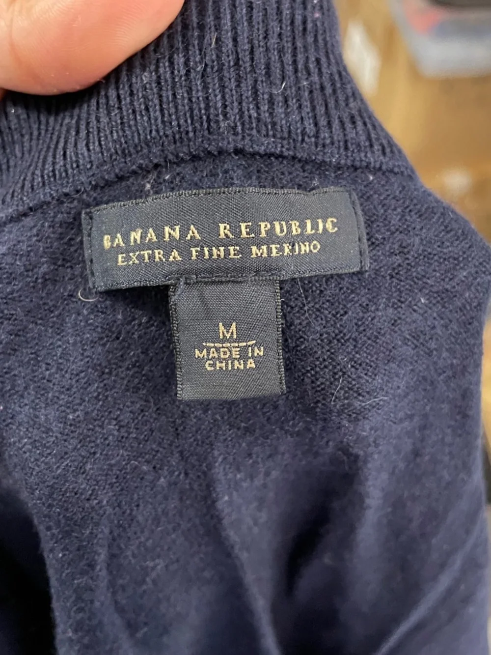 Banana Republic 100% merino